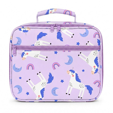 Load image into Gallery viewer, Unicorn Dreams Junior Insulated Lunch Bag + Ice Pack