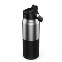 Load image into Gallery viewer, Insulated Bottle 1L - Stainless Black