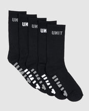 Load image into Gallery viewer, UNIT Respond Men's Bamboo HI-Lux Socks - 5 Pack