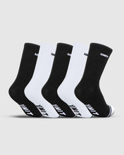 Load image into Gallery viewer, UNIT Crew Youth Hi-Lux Socks (5 Pack)