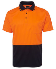 Load image into Gallery viewer, 6HVNC JB's Adults and Kids Hi Vis Non Cuff Traditional Polo