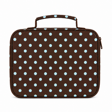 Load image into Gallery viewer, Polka Dots Junior Insulated Lunch Bag + Ice Pack