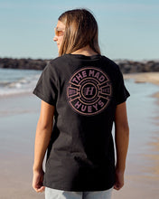 Load image into Gallery viewer, Girls Black SS Tee