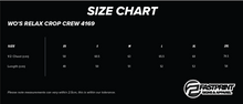 Load image into Gallery viewer, IMPACT GYM WO'S RELAX CROP CREW 4169