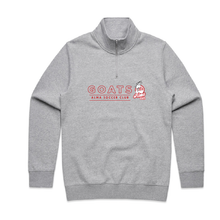 Load image into Gallery viewer, ALMA GOATS Stencil 1/2 Zip Jumper