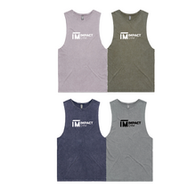 Load image into Gallery viewer, IMPACT GYM STAPLE STONE WASH BARNARD TANK 5039