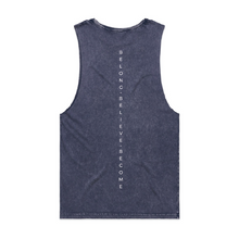 Load image into Gallery viewer, IMPACT GYM STAPLE STONE WASH BARNARD TANK 5039