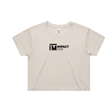 Load image into Gallery viewer, IMPACT GYM WOMENS CROP TEE 4062