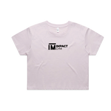 Load image into Gallery viewer, IMPACT GYM WOMENS CROP TEE 4062
