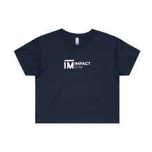 Load image into Gallery viewer, IMPACT GYM WOMENS CROP TEE 4062