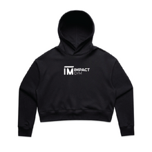 Load image into Gallery viewer, IMPACT GYM WO'S RELAX CROP HOOD 4168