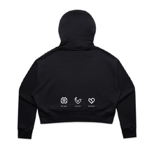 Load image into Gallery viewer, IMPACT GYM WO'S RELAX CROP HOOD 4168