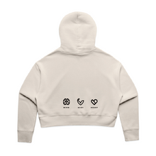 Load image into Gallery viewer, IMPACT GYM WO'S RELAX CROP HOOD 4168