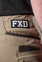 Load image into Gallery viewer, FXD Workwear  WS.6 - STRETCH CARGO SHORTS - KHAKI