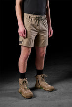 Load image into Gallery viewer, FXD Workwear  WS.7 - ELASTIC WAIST UTILITY SHORTS - KHAKI