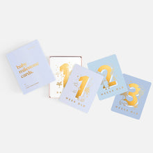 Load image into Gallery viewer, Baby Milestone Cards Powder Blue