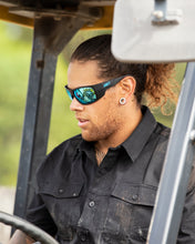 Load image into Gallery viewer, UNIT Combat - Medium Impact Safety Sunglasses - Blue