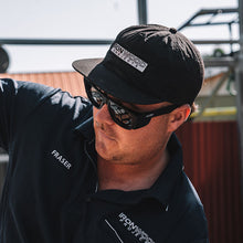 Load image into Gallery viewer, Matte Black Fusions XL Safety Glasses