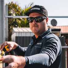 Load image into Gallery viewer, Matte Black Fusions XL Safety Glasses