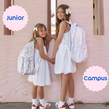 Load image into Gallery viewer, Caramel Check Campus School Backpack