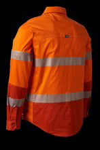 Load image into Gallery viewer, FXD Workwear  LSH.2T - HI-VIS TAPED 360-DEGREE STRETCH WORK SHIRT - ORANGE