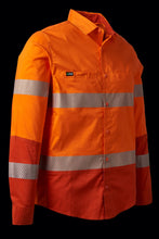 Load image into Gallery viewer, FXD Workwear  LSH.2T - HI-VIS TAPED 360-DEGREE STRETCH WORK SHIRT - ORANGE