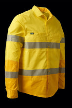 Load image into Gallery viewer, FXD Workwear  LSH.2T - HI-VIS TAPED 360-DEGREE STRETCH WORK SHIRT - YELLOW