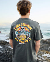 Load image into Gallery viewer, LOOSE CANNONS | YOUTH SS TEE - CHARCOAL