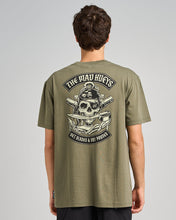 Load image into Gallery viewer, Hueys Pirate Olive Tee