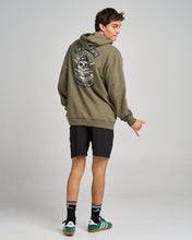 Load image into Gallery viewer, Hueys Pirate Hoodie Olive