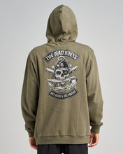 Load image into Gallery viewer, Hueys Pirate Hoodie Olive