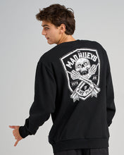 Load image into Gallery viewer, AHOY FKRS SHIELD CREW BLACK