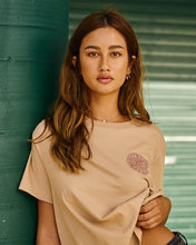 Load image into Gallery viewer, Mad Series Womens SS Tee Latte