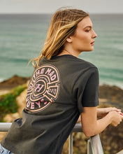 Load image into Gallery viewer, Womens Vintage Black SS Tee