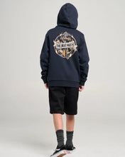 Load image into Gallery viewer, FLAME ANCHOR YOUTH HOODED PULLOVER