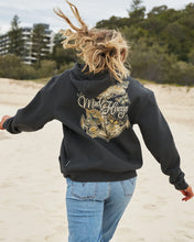 Load image into Gallery viewer, BUTTERFLY ANCHOR WOMENS HOODED PULLOVER