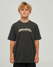 Load image into Gallery viewer, SURFING HUEYS | YOUTH SS TEE - VINTAGE BLACK