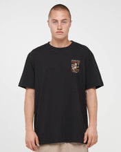 Load image into Gallery viewer, PLANK CAPTAIN COOKED | SS TEE - BLACK