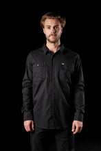Load image into Gallery viewer, FXD Workwear LSH.1 - LONG SLEEVE WORK SHIRT - BLACK