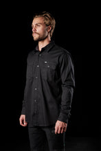 Load image into Gallery viewer, FXD Workwear LSH.1 - LONG SLEEVE WORK SHIRT - BLACK