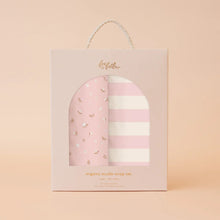 Load image into Gallery viewer, Organic Muslin Wrap Set