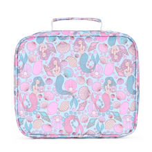 Load image into Gallery viewer, Mermaid Aqua Junior Insulated Lunch Bag + Ice Pack