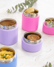 Load image into Gallery viewer, MontiiCo Insulated Food Jar - Lilac