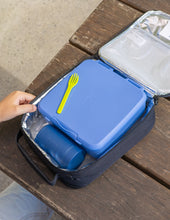 Load image into Gallery viewer, MontiiCo Large Insulated Lunch Bag - Midnight 2.0