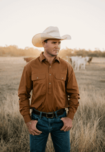 Load image into Gallery viewer, Pilbara Mens Closed Front Work Shirt RM200CF