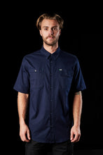 Load image into Gallery viewer, FXD Workwear SSH.1 - SHORT SLEEVE STRETCH WORK SHIRT - NAVY