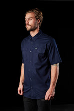 Load image into Gallery viewer, FXD Workwear SSH.1 - SHORT SLEEVE STRETCH WORK SHIRT - NAVY