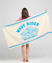 Load image into Gallery viewer, Hueys Womens Surf Towel - Stone