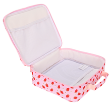 Load image into Gallery viewer, Strawberry Fields Junior Insulated Lunch Bag + Ice Pack