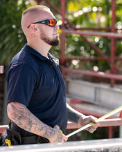 Load image into Gallery viewer, UNIT Strike - Medium Impact Safety Sunglasses - Black Orange